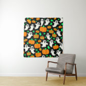 Halloween Pattern Wandteppich (Beispiel)