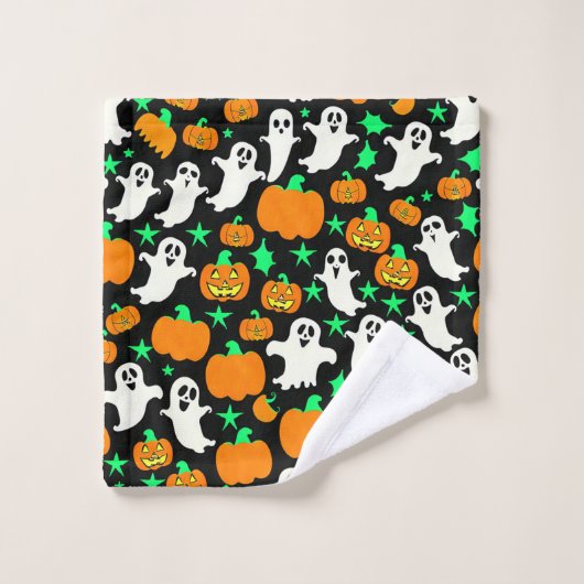 Halloween Pattern Waschlappen (Waschlappen)
