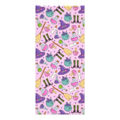 Halloween Pattern Werbekarte (Hinten)