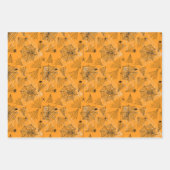 Halloween Patterns Bats Spiders Web Geschenkpapier Set (Vorderseite 2)