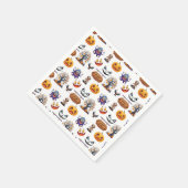 Halloween Patttern Serviette (Ecke)