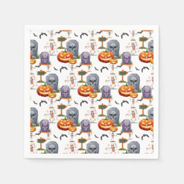 Halloween Patttern Serviette