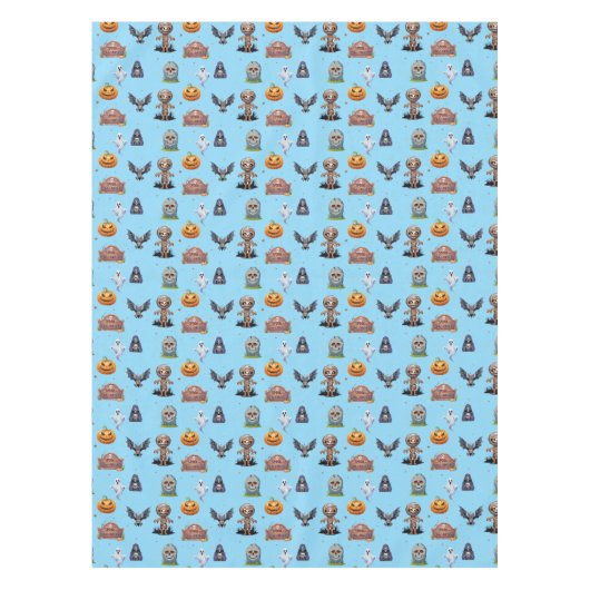 Halloween Patttern Tischdecke (Vorderseite)