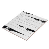 Halloween Peeking Mummy Fliese (Seite)