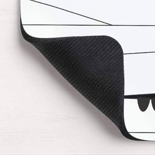 Halloween Peeking Mummy Mousepad (Ecke)