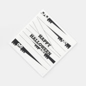 Halloween Peeking Mummy Serviette (Ecke)