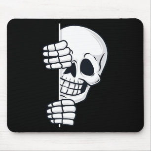 Halloween Peking Skeleton Beängstigend Boys Girls Mousepad