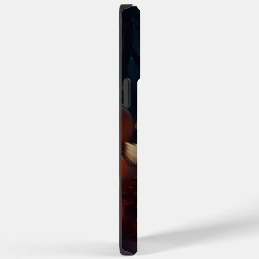 Halloween Pekingese mit Pumpkins Beängstigend Case-Mate iPhone Hülle (Rückseite / Rechts)