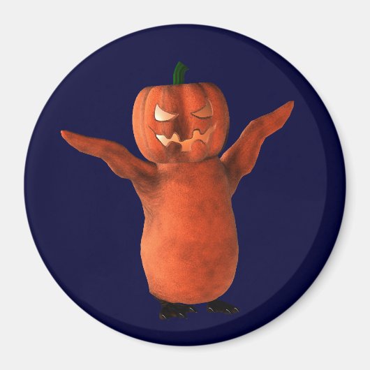 Halloween Penguin Magnet (Vorne)
