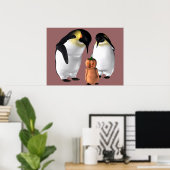 Halloween Penguin Poster (Heimbüro)