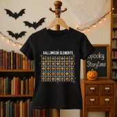 Halloween Periodic Table of Pumpkins Chemistry T-Shirt
