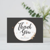 Halloween Personalisiert Dankeskarte (Stehend Vorderseite)