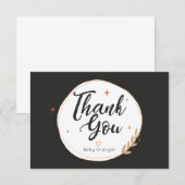 Halloween Personalisiert Dankeskarte (Vorne/Hinten)