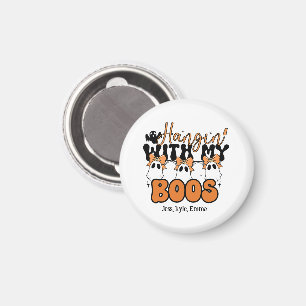 Halloween - Personalisiert "Hangin" mit meinen Boo Magnet
