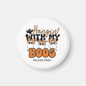 Halloween - Personalisiert "Hangin" mit meinen Boo Magnet (Vorne)