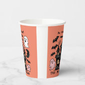 Halloween Personalisiert sei unser Spuk Haus Pappbecher (Links)