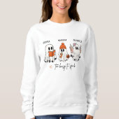 HALLOWEEN PERSONALISIERT SWEATSHIRT BEST FREUNDE (Vorderseite)