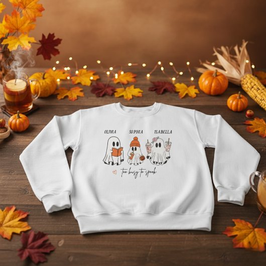 HALLOWEEN PERSONALISIERT SWEATSHIRT BEST FREUNDE