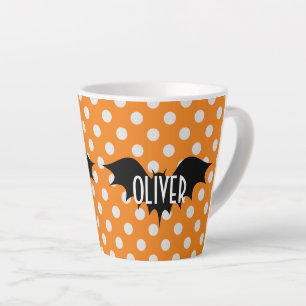 Halloween personalisiert Trick oder Treatongramm Milchtasse