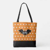 Halloween personalisiert Trick oder Treatongramm Tasche (Rückseite)