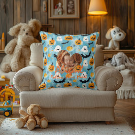 Halloween-Personalisiertes Kissen mit Herz