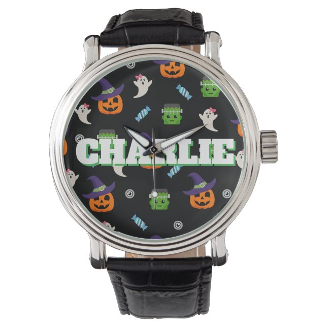 Halloween personalized watch armbanduhr (Vorderseite)