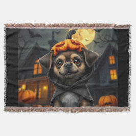 Halloween Pet Blanket 🎃 Gemütliches Fleece Thwirl Decke