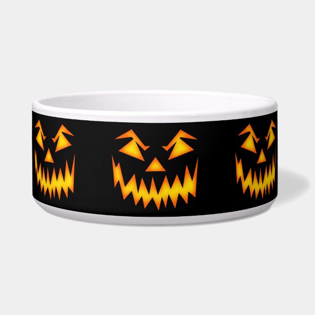 Halloween Pet Napf (Vorderseite)