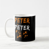 Halloween Peter Pumpkin Eater Kostümpaare Kaffeetasse (Links)