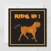 Halloween Pferd (Rückseite)