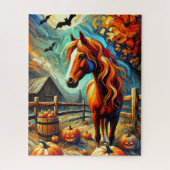 Halloween Pferd 500 Piece Puzzle (Vertikal)