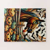 Halloween Pferd 50 Stück Kids Puzzle (Horizontal)