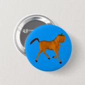 Halloween Pferd Button (Vorne & Hinten)