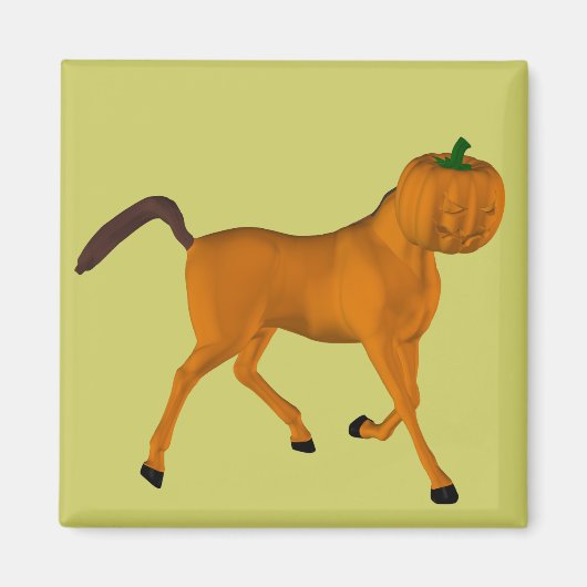 Halloween Pferd Magnet (Vorne)