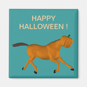 Halloween Pferd Magnet