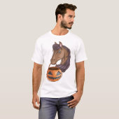 Halloween-Pferd T-Shirt (Vorne ganz)