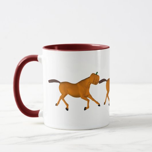 Halloween Pferd Tasse (Links)
