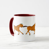 Halloween Pferd Tasse (Vorderseite Links)