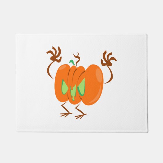 Halloween-Pflanze Fußmatte (Vorderseite)
