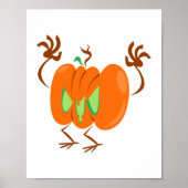 Halloween-Pflanze Poster (Vorne)