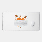 Halloween-Pflanze Schreibtischunterlage (Tastatur & Maus)