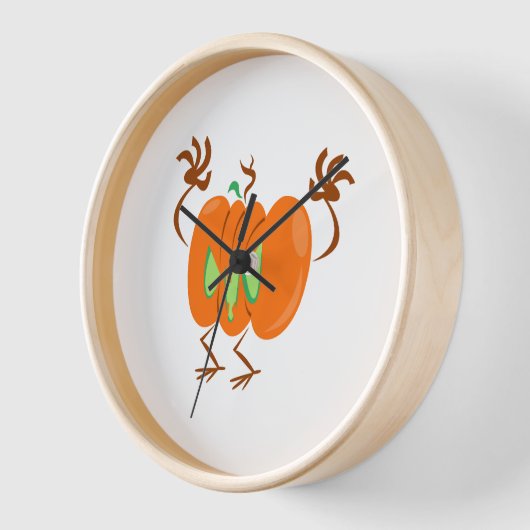 Halloween-Pflanze Uhr (Winkel)