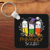 Halloween Pharmacy Squad PIlls Costume Pharmacist Schlüsselanhänger (Vorderseite)