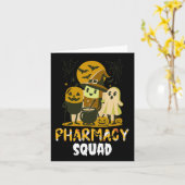 Halloween Pharmacy Squad Pills Kostümpharmaktin Karte (Gelbe Blume)
