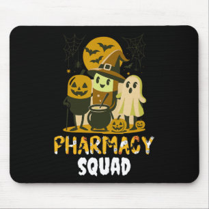 Halloween Pharmacy Squad Pills Kostümpharmaktin Mousepad