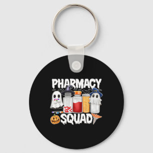 Halloween Pharmacy Squad Pills Shirts Pharmaceutic Schlüsselanhänger