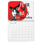 Halloween Phobia-Kalender 2025 Kalender (Jan 2027)
