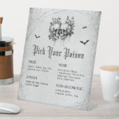 Halloween Pick Dein Gift-Bar Sockelschild (In Situ)