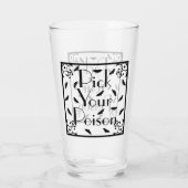 Halloween Pick your Giftbäcker Glas (Rückseite)