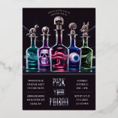 Halloween Pick Your Poster Custom Folieneinladung (Vorderseite)